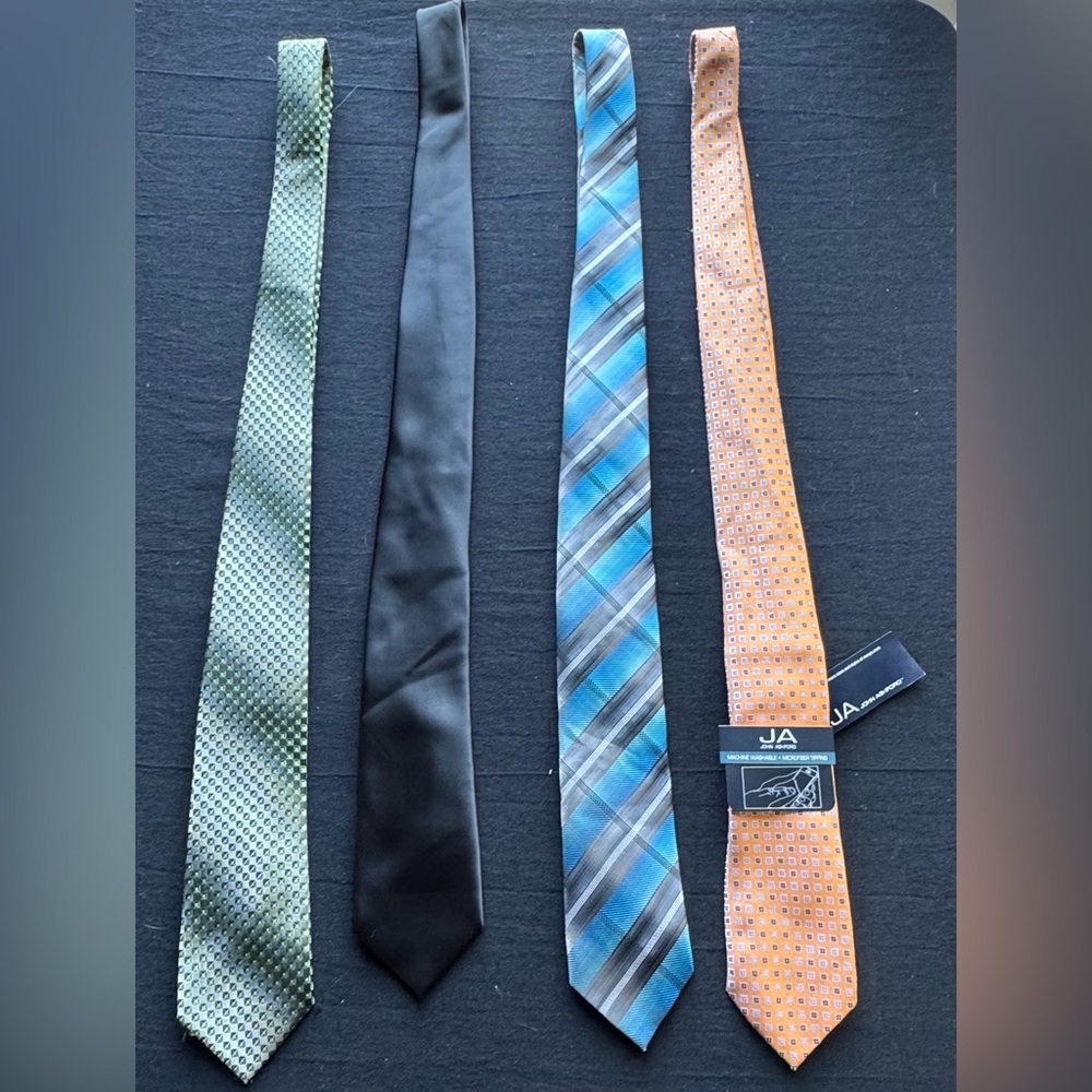 John Ashford Lot of 4 Men’s Ties